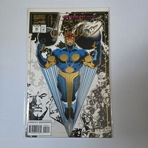 The New Warriors #40; Gold Foil Cover (Marvel Comics, October 1993)